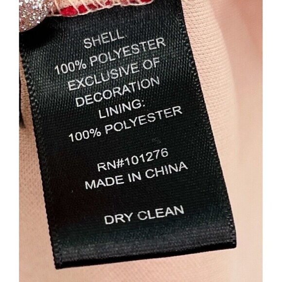 Label by Five Twelve Neiman Marcus Sz 10 Red Lace Crochet Dress Formal Cocktail - Picture 8 of 8